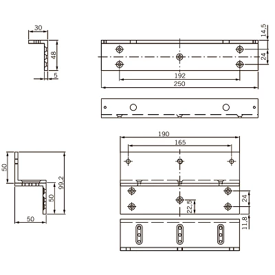 L+Z кронштейн для EMC 600 ALH (19860524)