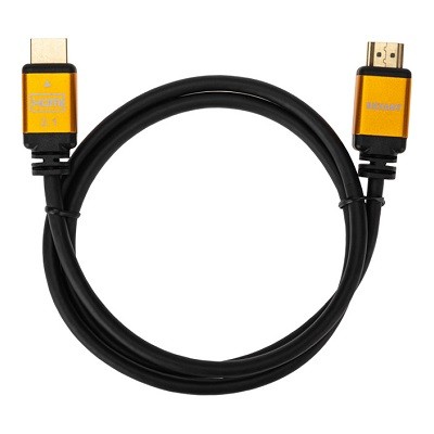 Кабель HDMI - HDMI 2.1, длина 1,5м, Gold (17-6003)
