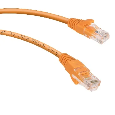 PC-UTP-RJ45-Cat.5e-0.5m-YL-LSZH