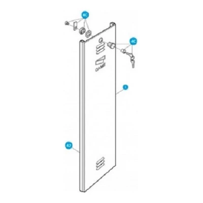 Дверца G4001 (119RIG070)
