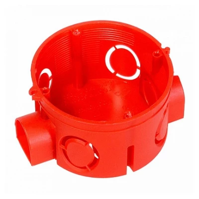 Коробка установочная 80-0500 безгалогенная (HF) 68х42 (224шт/кор) (80-0500)