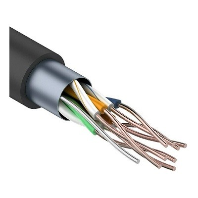 Кабель FTP 4PR 24AWG (Cu) CAT5E LDPE Outdoor 305м Tantos