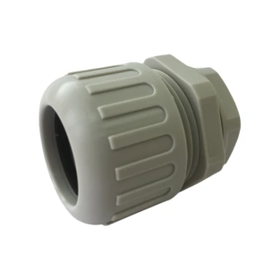 Муфта вводная усиленная (IP68) для гофрированных труб серая ВМУ-ГТ-16 (М20) (PR08.3272)