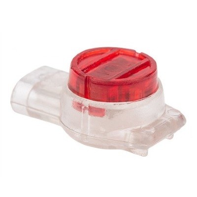 Соединитель изолированный К-3, для жил (d=0,4-0,9мм), D=1,67мм (07-5403)