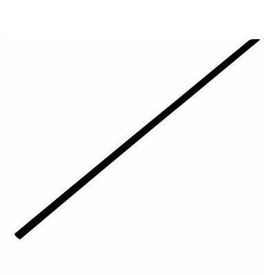 Трубка термоусаживаемая ТУТ нг 2,5/1,25мм, черная (20-2506)