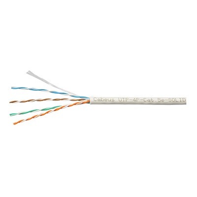UTP-4P-Cat.5e-SOLID-GY-100