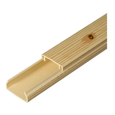 Кабель-канал сосна 2-й замок 20х10 мм (180м/уп) (PR.025436)