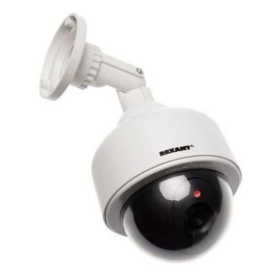 Муляж камеры уличный, купольный, белый (45-0200)