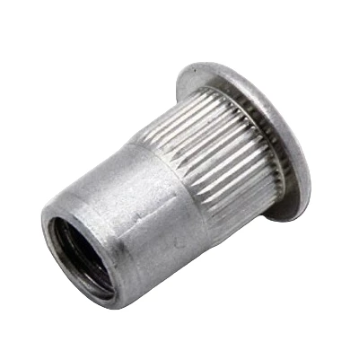 Заклепка резьбовая, стальная оцинкованная цилиндр, М4х0,7х11,6 (100 шт/уп) (PR08.4989)