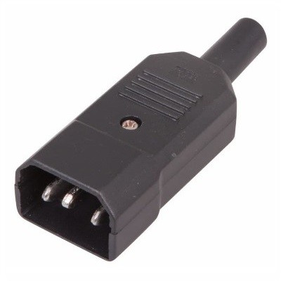 Сетевой штекер на шнур ("папа" контакт) (11-0003)