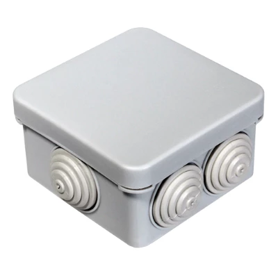 Коробка распределительная 40-0210 для о/п безгалогенная (HF) 80х80х40 (105шт/кор) (40-0210)