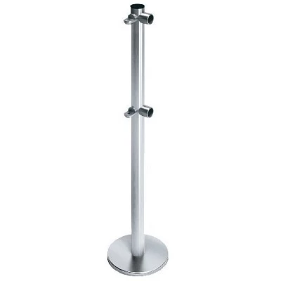 Стойка ограждения передвижная L-образная с 2-мя полупетлями слева (ВЗР  2442.09.11)