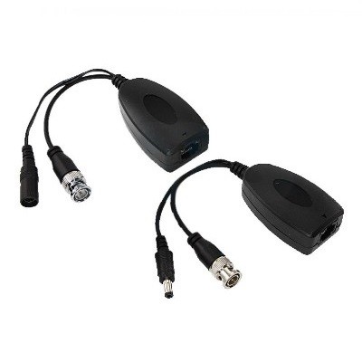 Приемопередатчик видео (BNC) + питание по витой паре (8P8C) (комплект 2 шт) (05-3091)