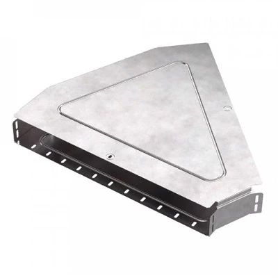 Угол горизонтальный 45 градусов с крышкой Стандарт 600х80 (PR16.0620)