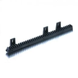 V/6 - зубчатая рейка полимерная со стальным сердечником, крепление снизу, бесшумная, модуль 4, до 60