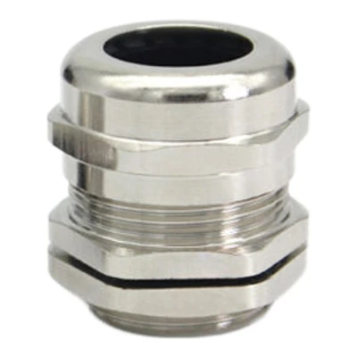 Гермоввод 24-30 мм никелированная латунь  