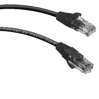 PC-UTP-RJ45-Cat.5e-0.5m-BK