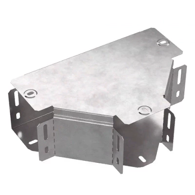 Т-образный ответвитель с крышкой Стандарт 100х100 (PR16.0434)