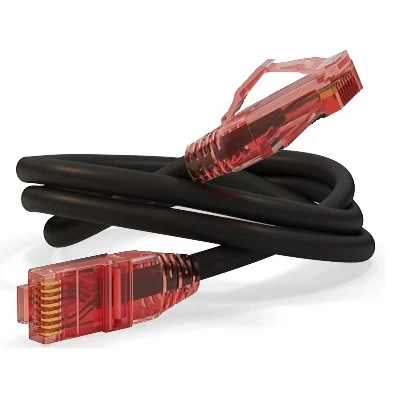 PC-LPM-UTP-RJ45-RJ45-C5e-0.3M-LSZH-BK