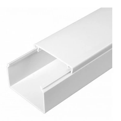 Кабель-канал белый 2-й замок в г/к 60х40 мм (40м/уп) (PR.056040)