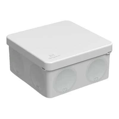 Коробка распределительная 60-0300 для прямого монтажа двухкомпонентная безгалогенная (HF) 100х100х50 (66шт/кор) (60-0300)