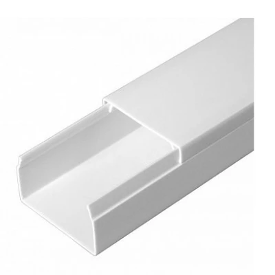 Кабель-канал белый 2-й замок в г/к 40х25 мм (30м/уп) (PR.054025)