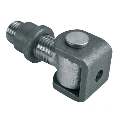 H 24 - петля регулируемая с гайкой, 52-84 мм, М24, приваривание (арт. 1700095)