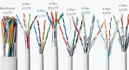 В чем отличие UTP кабеля от FTP