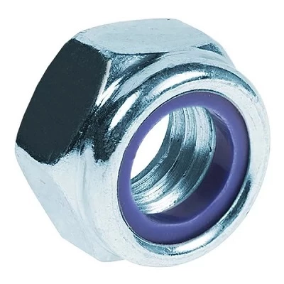 Гайка М8 с контрящим кольцом (DIN 985) (200 шт/уп) (PR08.3623)