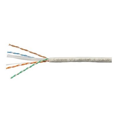 Cabeus UTP-4P-Cat.6-SOLID-LSZH-GY