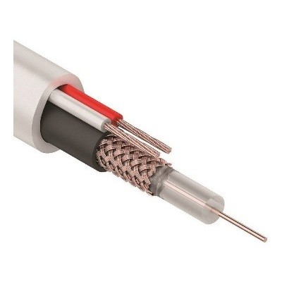 Кабель КВК-В-1,5+2x0,50 мм² (Cu/Cu) белый, 200 м, (01-4012)