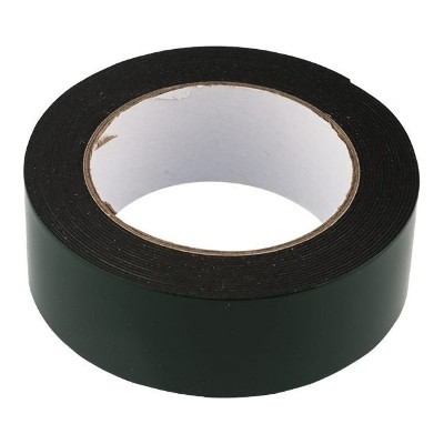 Двухсторонний скотч , черная, вспененная ЭВА основа, 40 мм, ролик 5 м (09-6140)