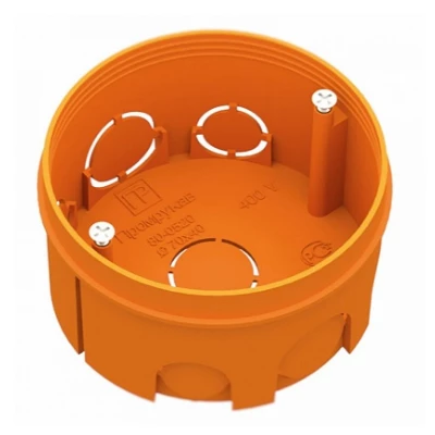 Коробка установочная 80-0520-2С стойкая к горению (ПВ-2) 76х42 (208шт/кор) (80-0520-2С)