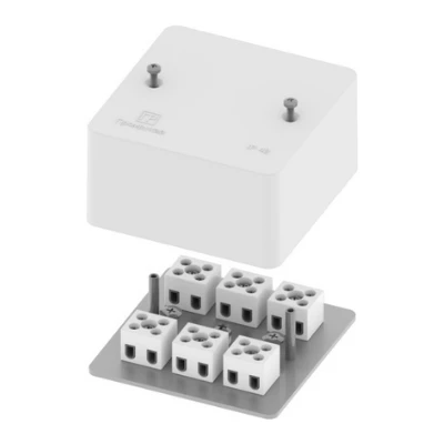 Коробка огнестойкая для кабель-канала 40-0460-FR2.5-12 Е15-Е120 85х85х45