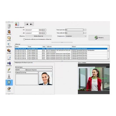 Идентификация лиц, лицензия на 1 канал