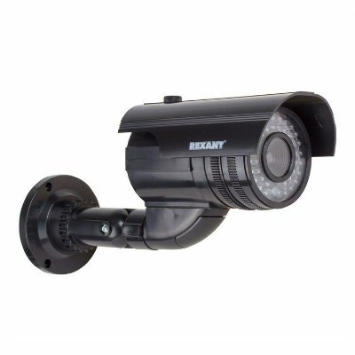 Муляж камеры уличный, цилиндрический, черный (45-0250)