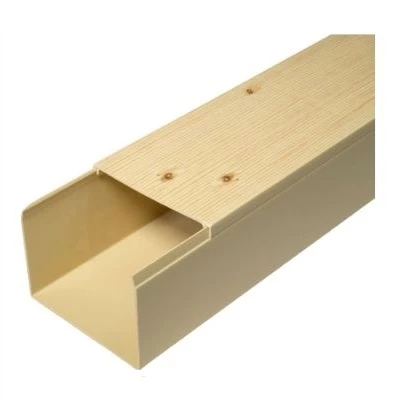 Кабель-канал сосна 2-й замок в п/э 80х60 мм (8 м/уп) (PR03.0190)