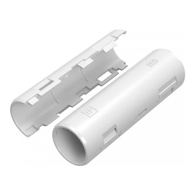 Муфта разборная d20 мм белая (70шт/840шт уп/кор) (PR13.0418)