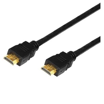 Кабель HDMI - HDMI 1.4, 1м, Gold (17-6202)