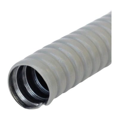 Металлорукав в ПВХ изоляции серый Р3-ЦП-НГ-38 (25м/уп) (PR04.0476)